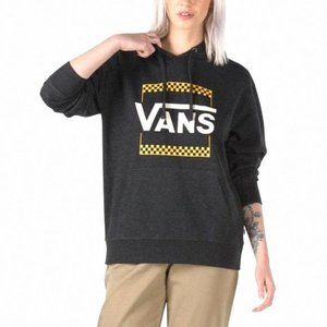💖MEGA SALE💖VANS Boxed Pro Women Hoodie Charcoal Grey VN0A4QGS98V XS Size Logo